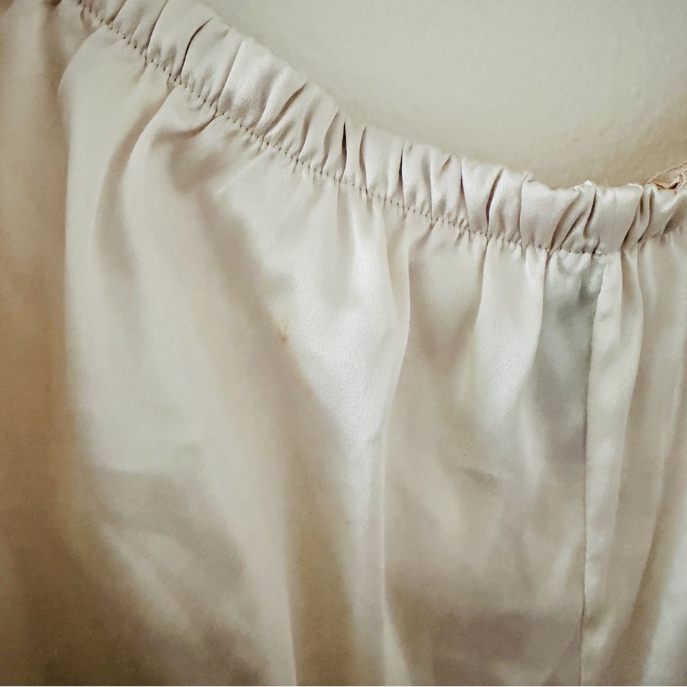 Victoria’s Secret White Nude Two Piece Lingerie Tank Camisole Bridal Set - Picture 6 of 7